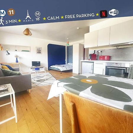Apartamento Le Balcon Rouge Noisy-le-Sec Exterior foto