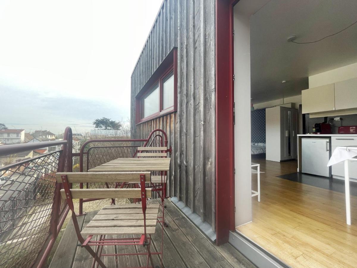 Apartamento Le Balcon Rouge Noisy-le-Sec Exterior foto